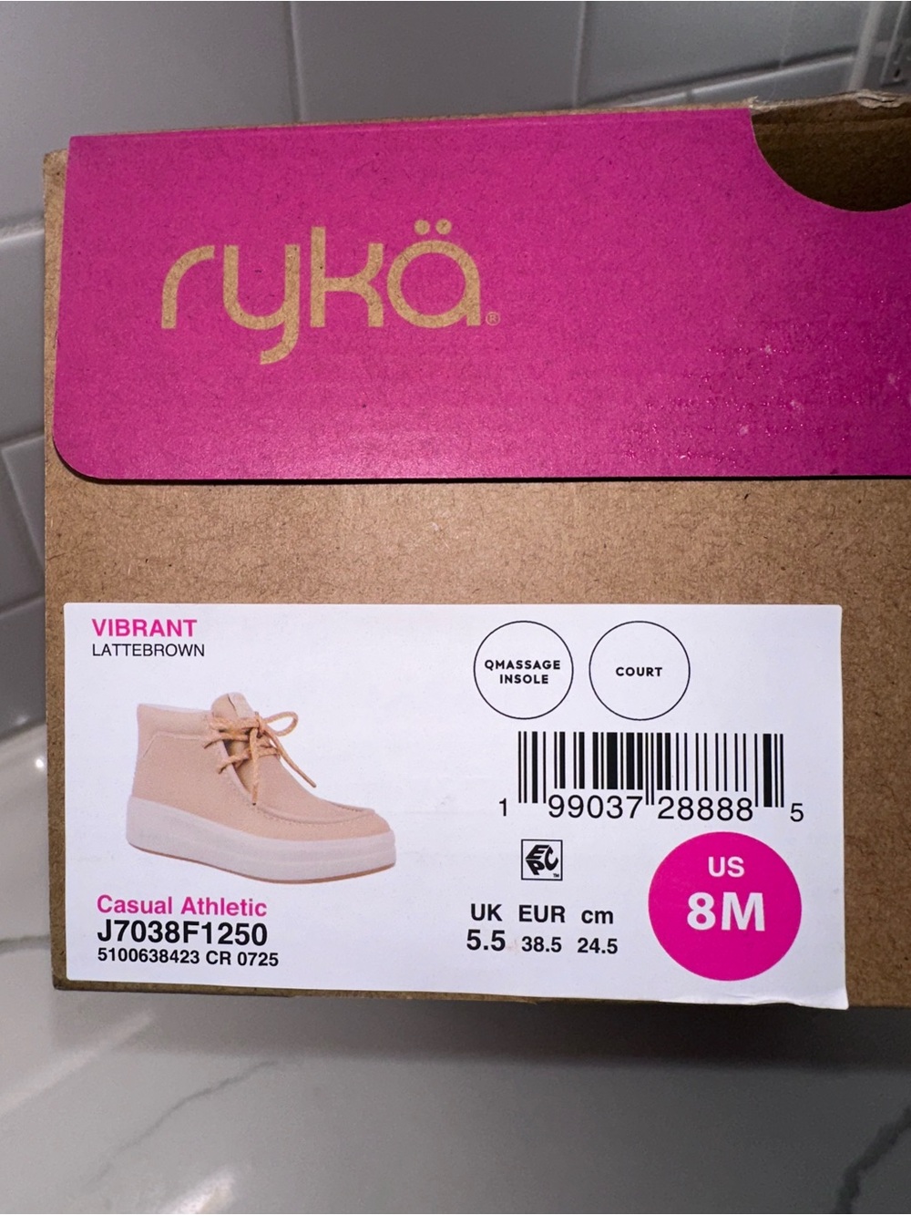Ryka Vibrant Latte Brown Ankle Booties - Picture 6 of 7